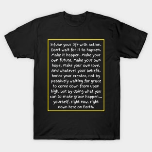 Quotes positive T-Shirt